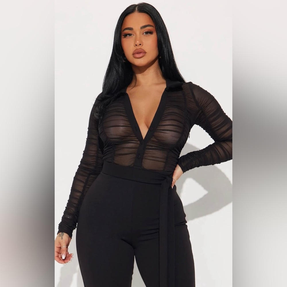 Classy Sheer Jumpsuit